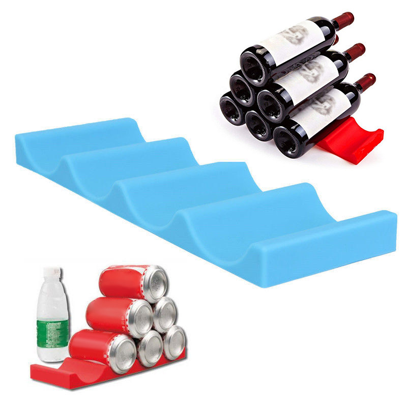 Wine Beer Rack - Organizzatore per Frigorifero per Bevande, Porta