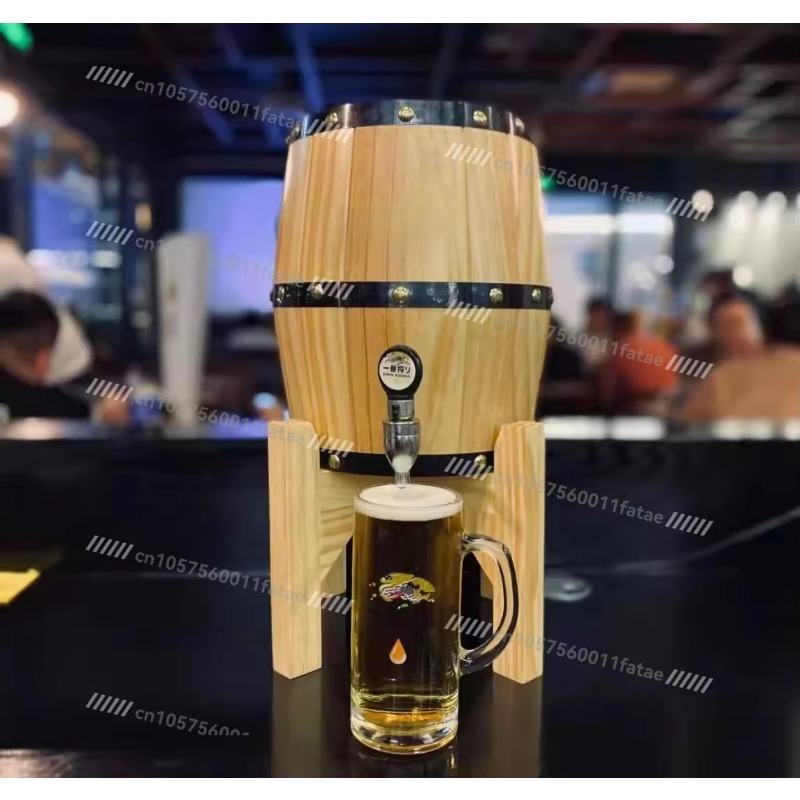Wine Beer Rack - Dispenser Birra Artigianale 3L con Rivestimento