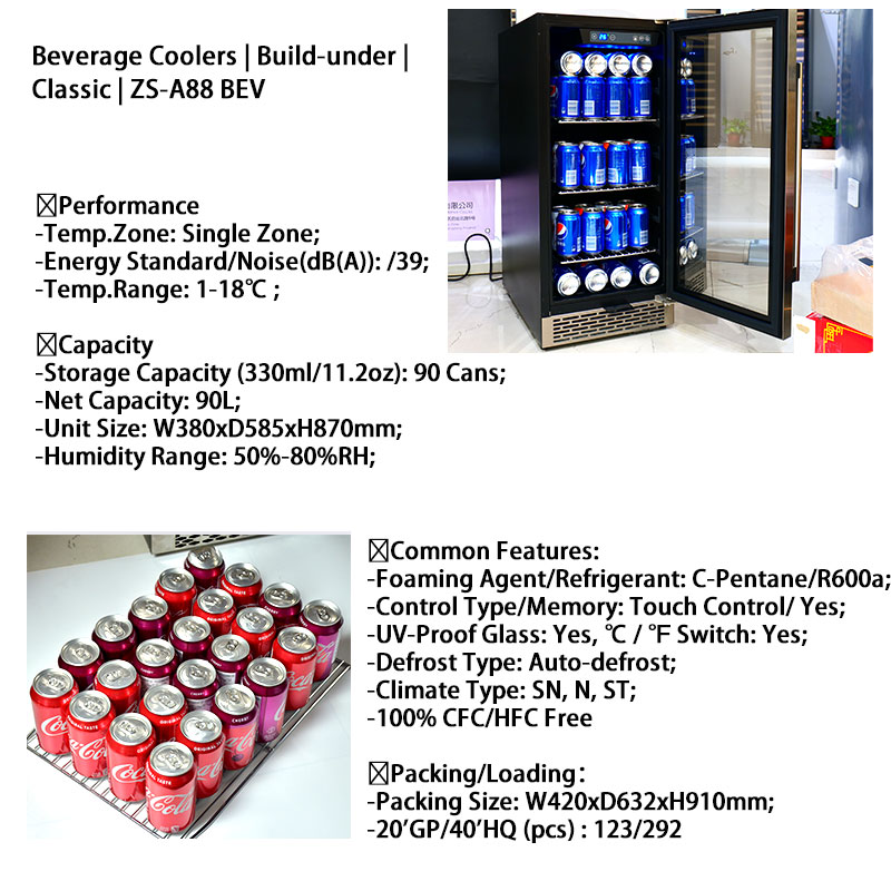 Frigorifero da bar per bevande - Wine Beer Cooler Fridge recensione e prezzo