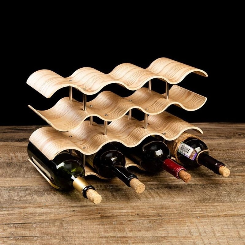 Portabottiglie per vino ondula - Wine Beer Rack recensione e prezzo