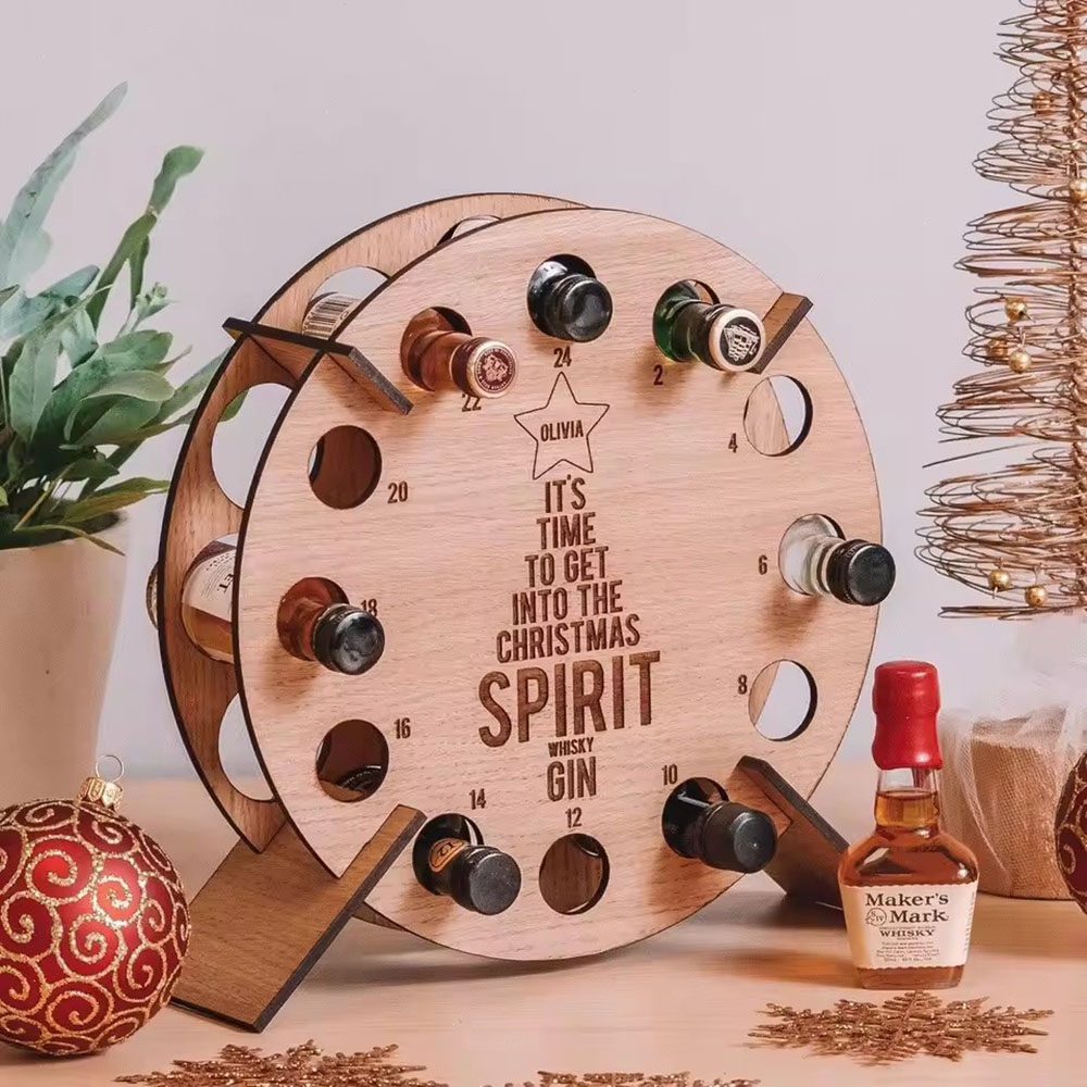 Portabottiglie in Legno a Form - Wine Beer Rack recensione e prezzo