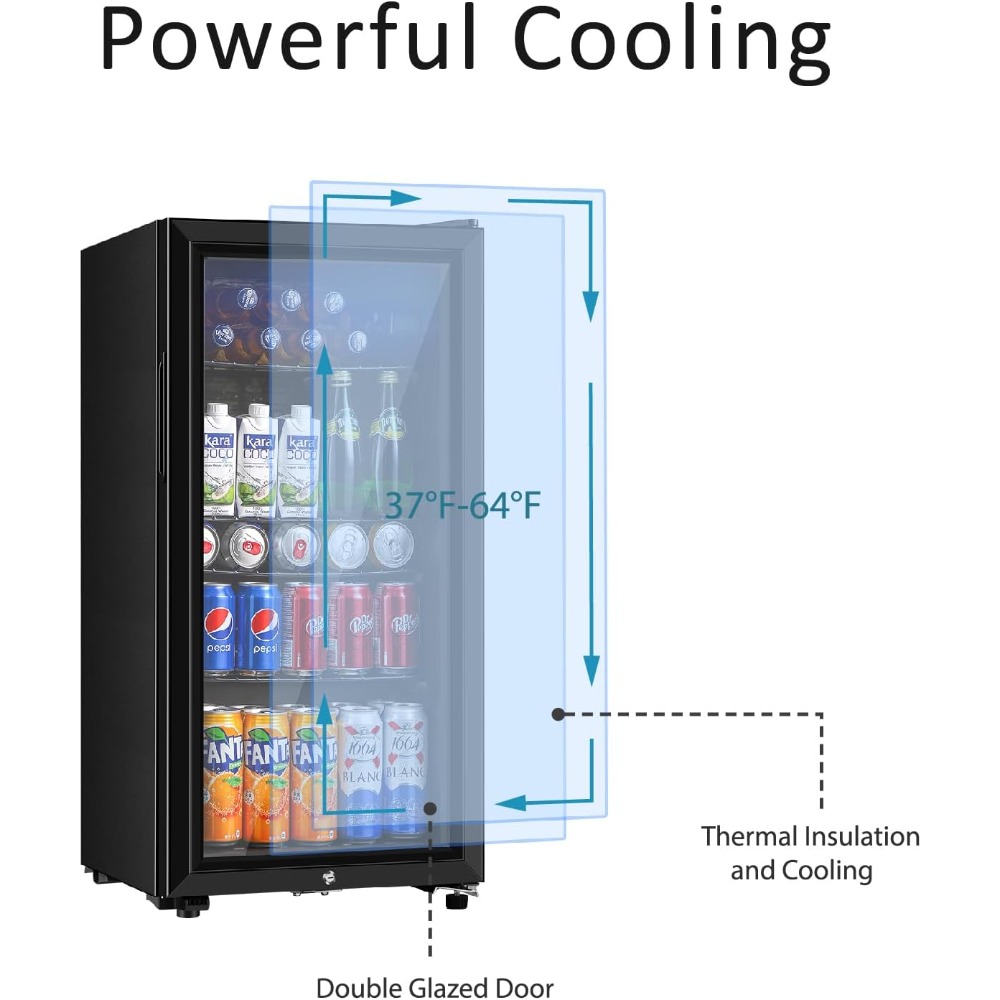 Frigorifero per bevande, mini  - Wine Beer Cooler Fridge recensione e prezzo