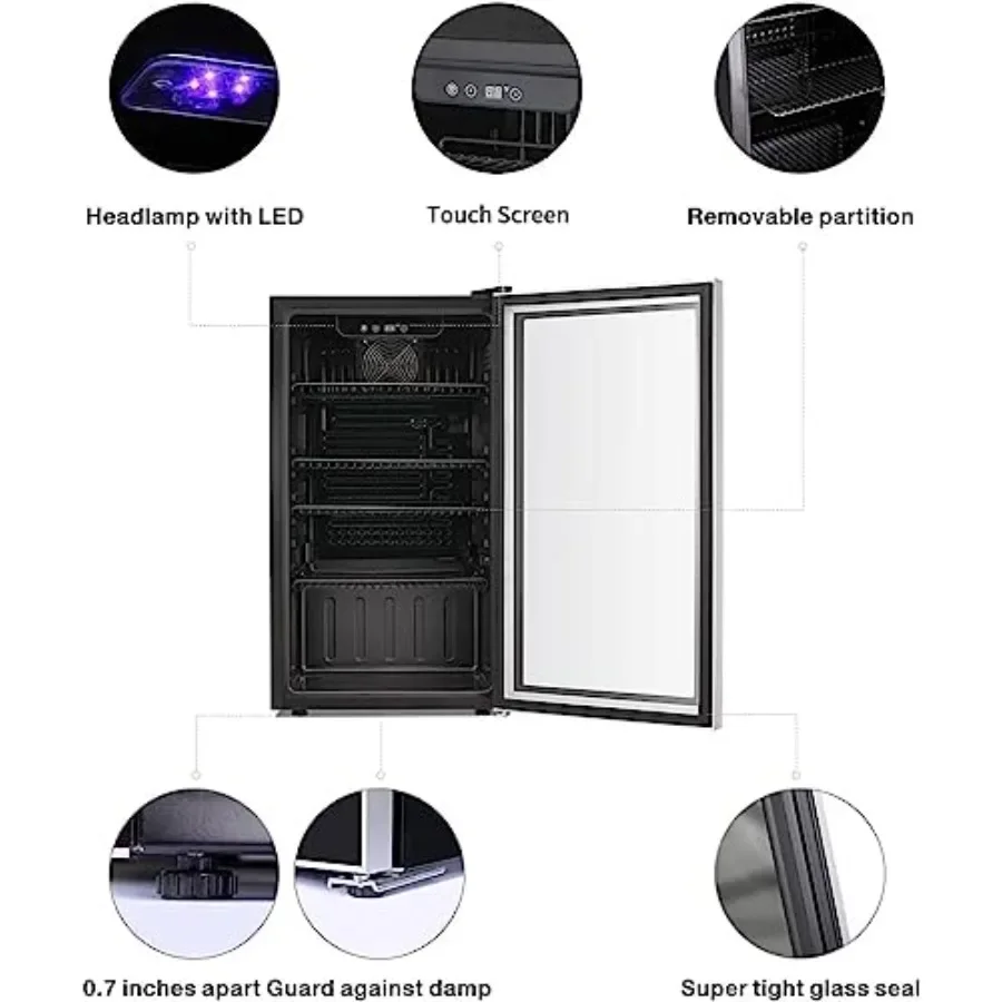 Frigorifero/Cantinetta per Vin - Wine Beer Cooler Fridge recensione e prezzo