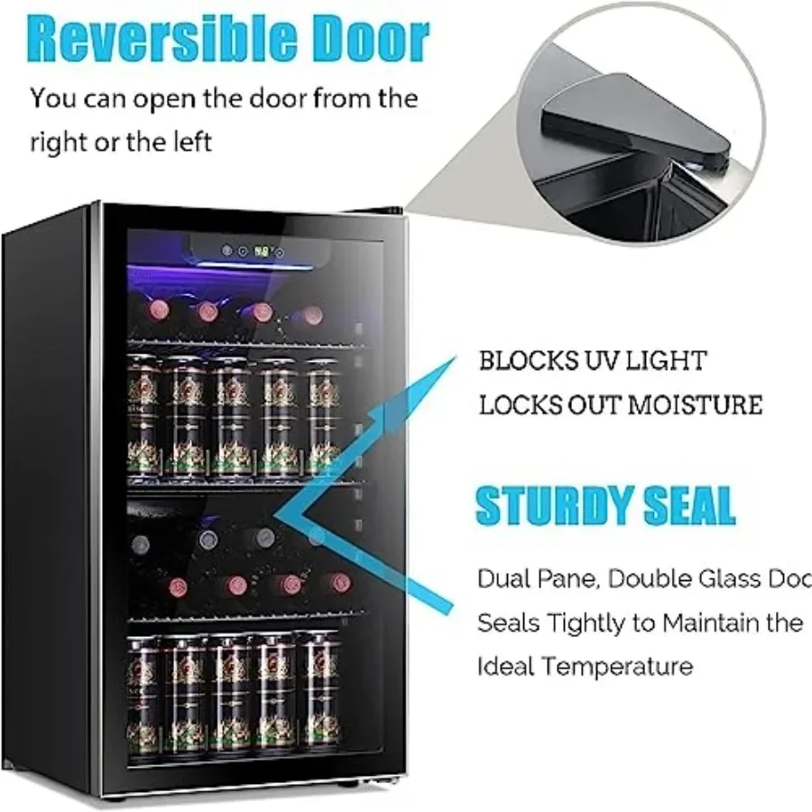 Frigorifero/Cantinetta per Vin - Wine Beer Cooler Fridge recensione e prezzo