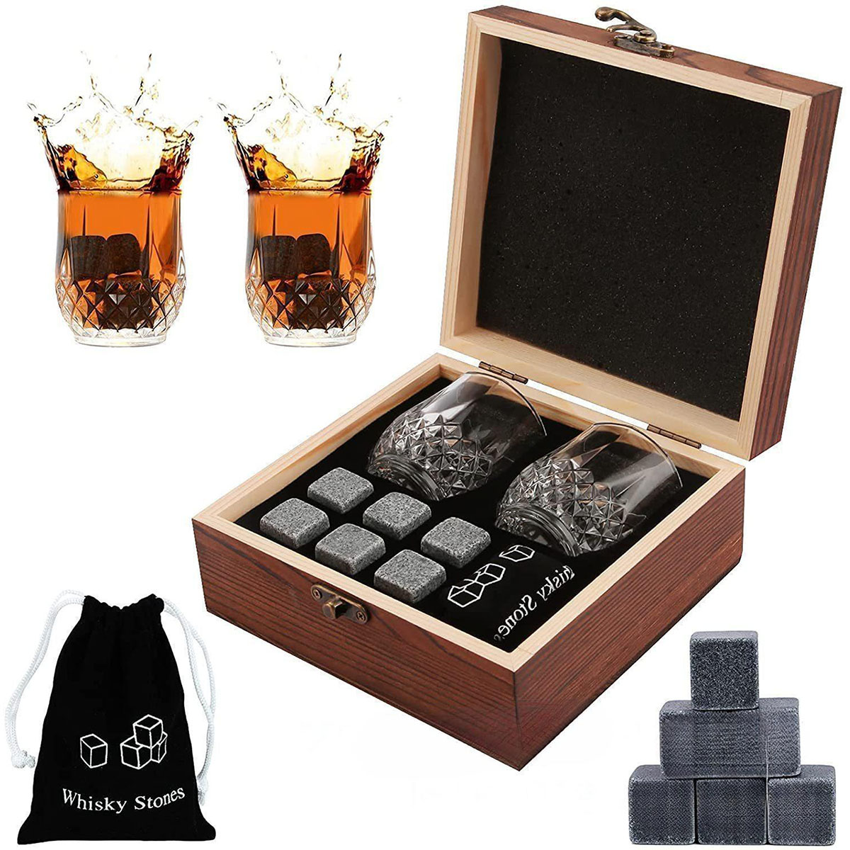 Regalo di Natale di San Valent - Whiskey Stone Set recensione e prezzo