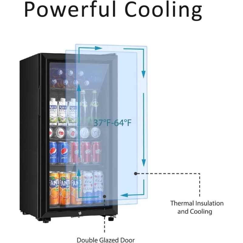 Frigorifero per bevande, mini  - Wine Beer Cooler Fridge recensione e prezzo