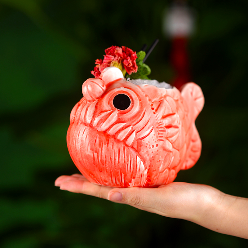 Cute Lantern Fish Cocktail Gla - Wine Beer Glass recensione e prezzo